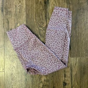 Lilac Leopard Supreme Hi-Rise 7/8 24"